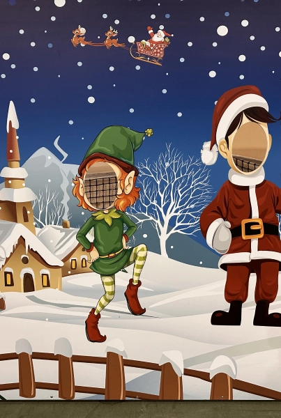 Traineau du pére noel