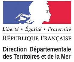 Logo Direction Départementale des Territoires et de la Mer